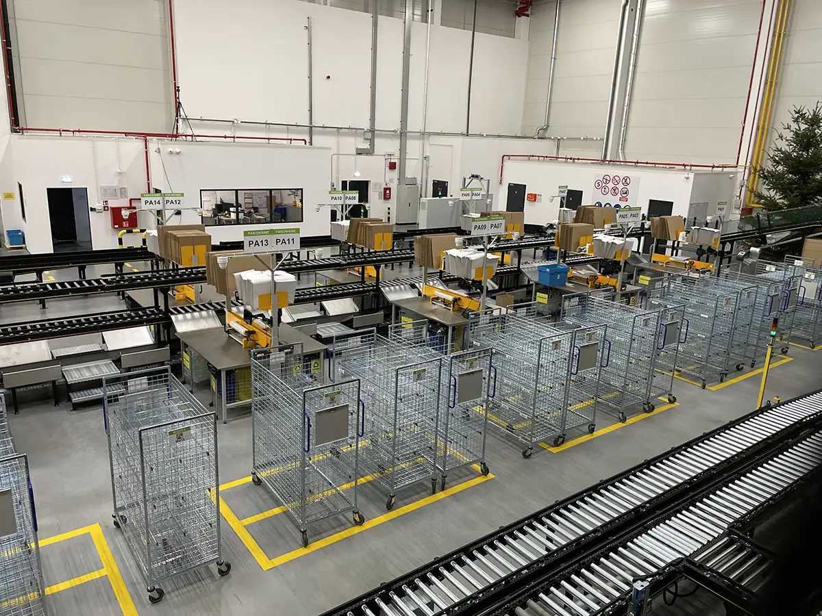 projekt logistyczny magazynu 9