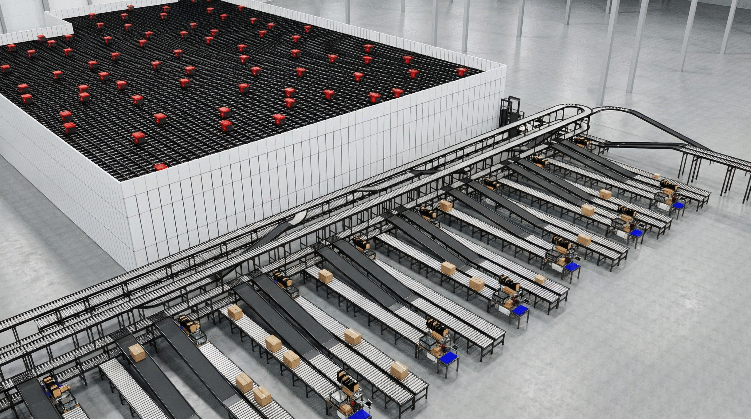 Plan szczegółowy magazynu (Layout)